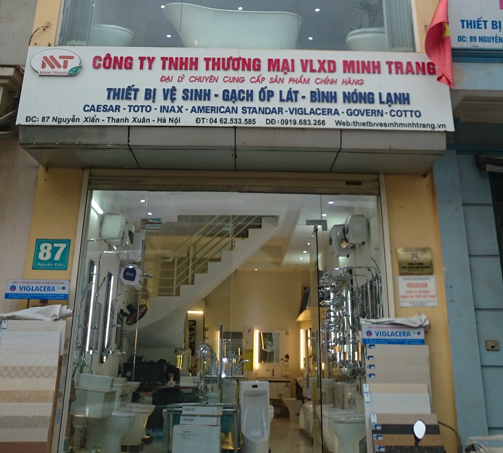 Giới thiệu Thiết bị vệ sinh Minh Trang