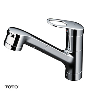 Vòi rửa bát cao cấp TOTO TKGG32EB (dây rút)