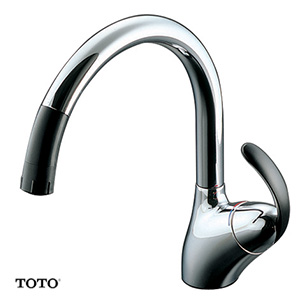 Vòi rửa bát cao cấp TOTO TKN34PBN (dây rút)