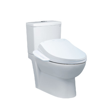 Bàn Cầu Nắp Rửa Cơ Caesar CD1356/TAF050 1 Khối