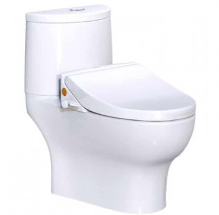 Bàn Cầu Nắp Rửa Cơ Caesar CD1349/TAF050 2 Khối