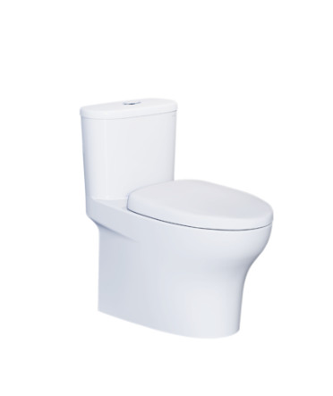 Bồn Cầu CAESAR CD1394 Một Khối Nắp Êm