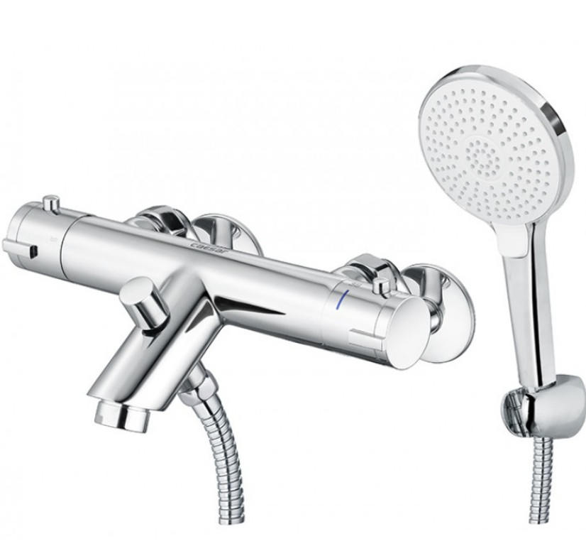 Vòi Sen Nhiệt Độ Caesar TS617 Tay 3 Chế Độ