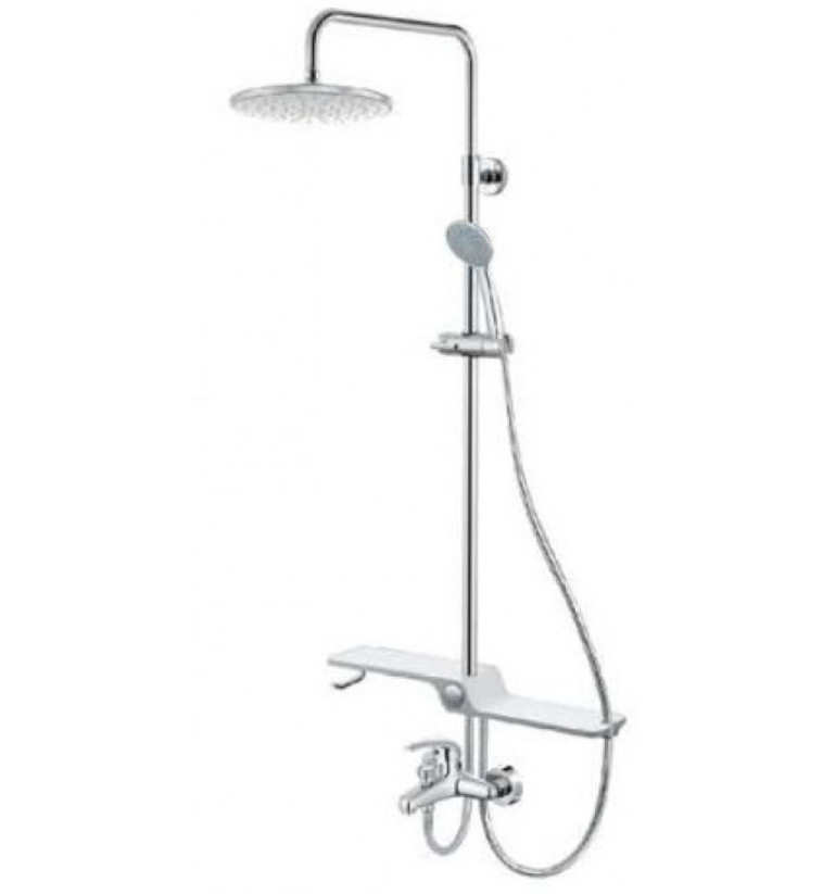 Bộ Vòi Sen Cây Caesar S360C/BS126 Nóng Lạnh