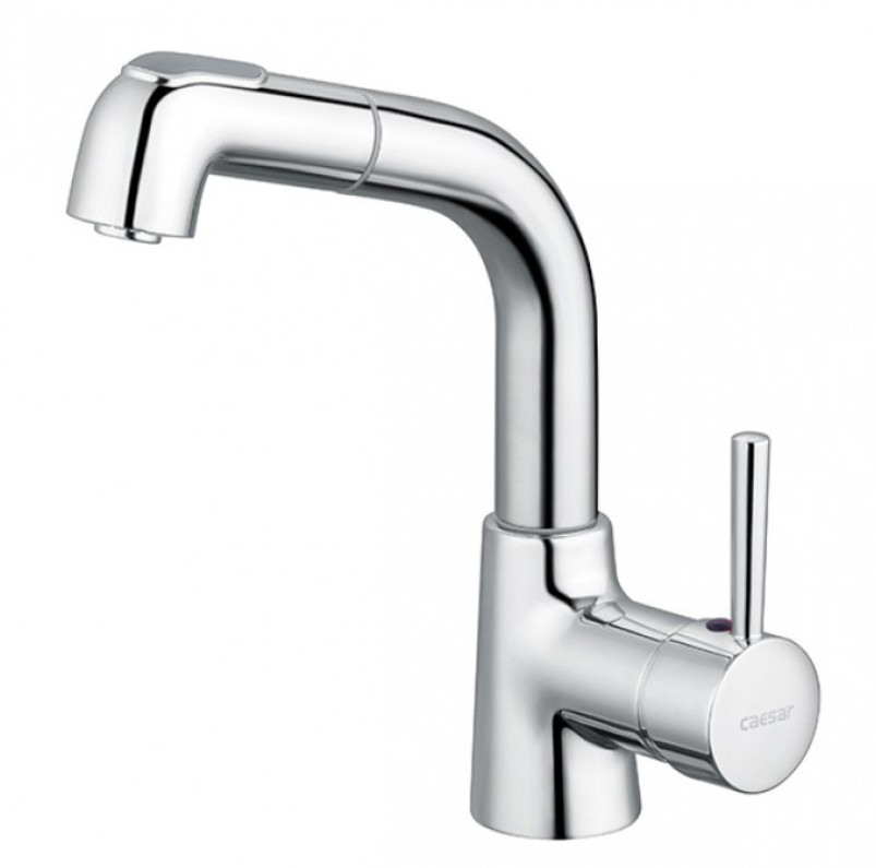 Vòi Lavabo Caesar B900CU Dây Rút Nóng Lạnh