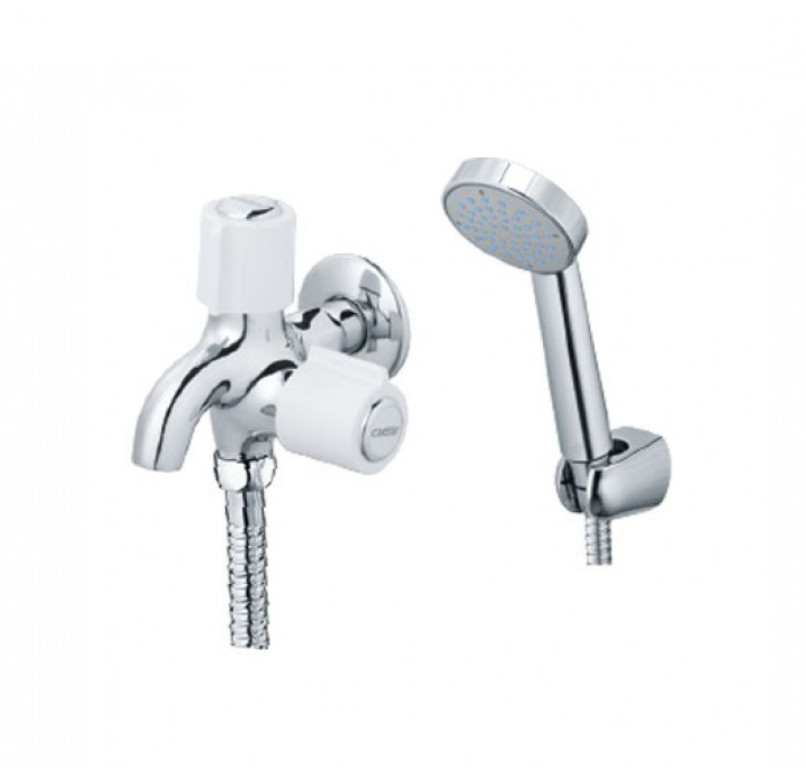 Vòi Sen Tắm Lạnh CAESAR S038C Dây Xi Tay 1 Chế Độ