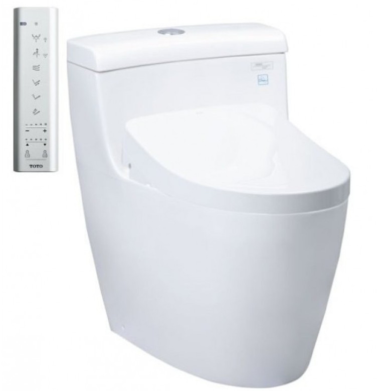 Bồn Cầu Điện Tử TOTO MS636CDRW12 Nắp Washlet Giấu Dây