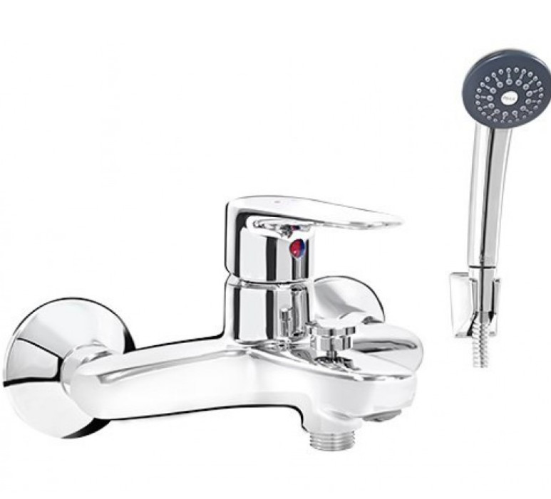 Vòi Sen Tắm Nóng Lạnh Inax BFV-1113S-4C Tay Sen Mạ