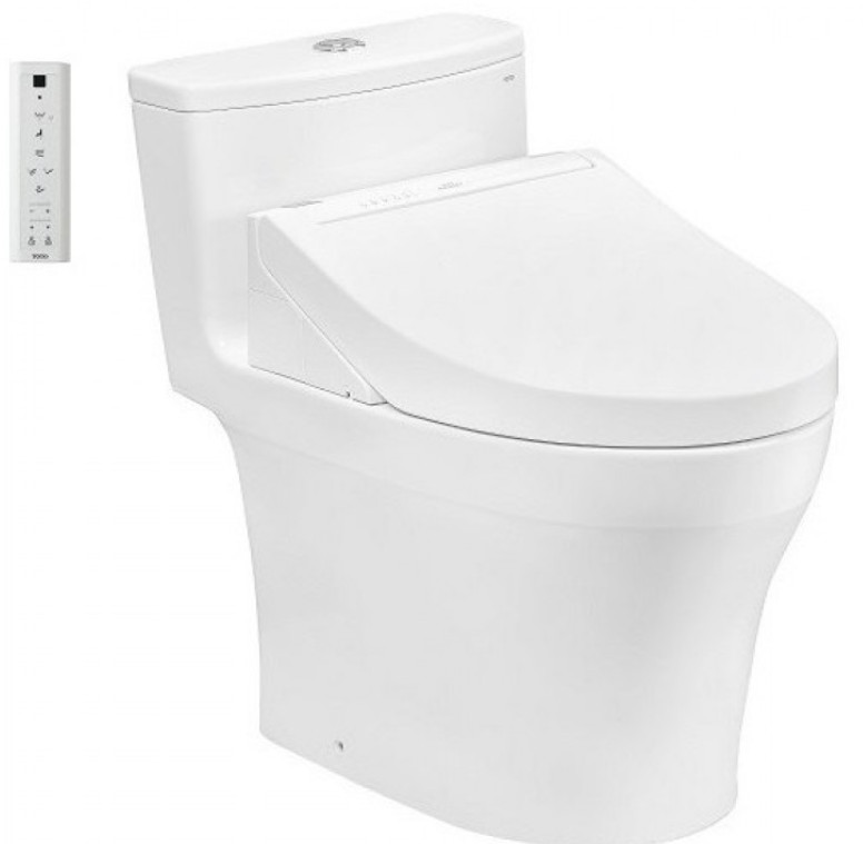 Bồn Cầu Điện Tử TOTO MS885CDW15 Nắp Rửa Washlet