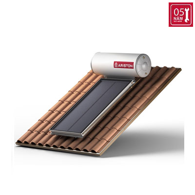 Máy năng lượng Ariston tấm phẳng đơn 150L mái nghiêng
