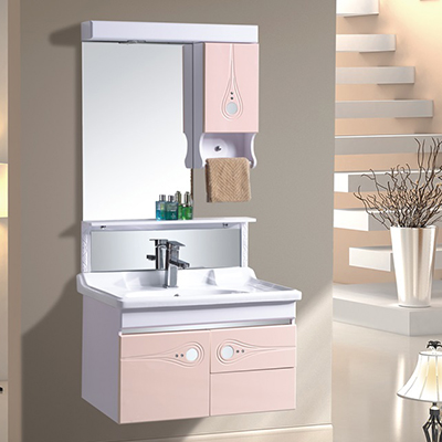 Bộ tủ chậu Sáng Tạo PVC 828