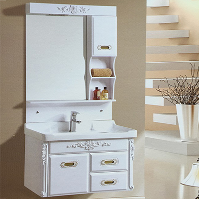 Bộ tủ chậu Sáng Tạo PVC 863