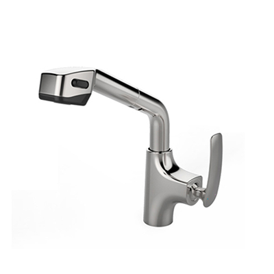 Vòi bếp dây rút nóng lạnh gắn chậu AMY AM-9006