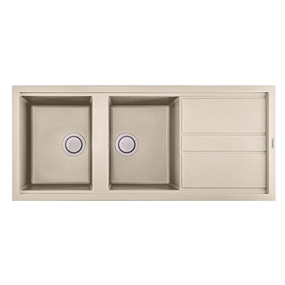 Chậu rửa bát 2 hố MALLOCA BIANCO-G-50062