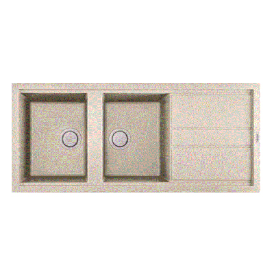 Chậu rửa bát 2 hố MALLOCA BIANCO-K-50062