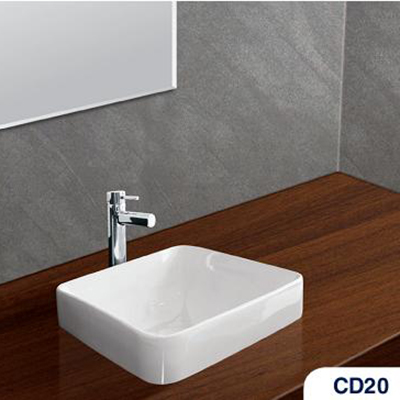 Chậu rửa lavabo dương bàn Viglacera CD20