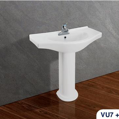 Chậu rửa lavabo Viglacera VU7hân-V02