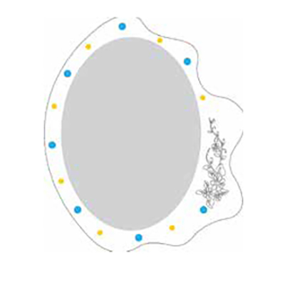 Gương tráng bạc 5 lớp Dolson GB-208