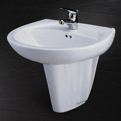 Chậu rửa chân lửng Caesar L2220+P2443