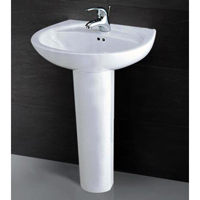 Chậu rửa chân đứng Caesar L2220+P2437