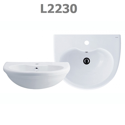 Chậu rửa lavabo treo tường CAESAR L2230