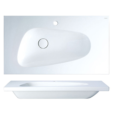 Chậu rửa lavabo dương vành CAESAR LF5368