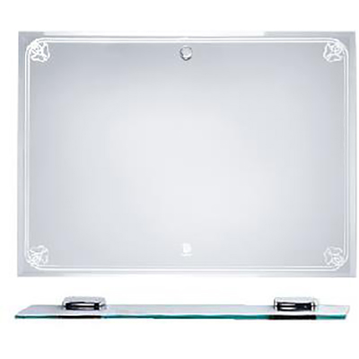 Gương phòng tắm Caesar M710 - Kệ gương Q760v