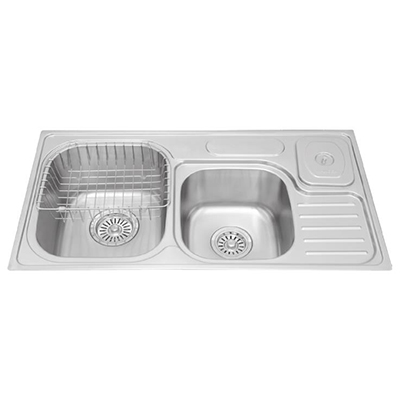 Chậu rửa bát 2 hố MALLOCA MS-1024