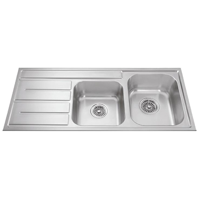 Chậu rửa bát 2 hố MALLOCA MS-1027L-NEW