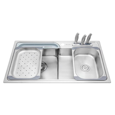 Chậu rửa bát 2 hố MALLOCA MS-1028D