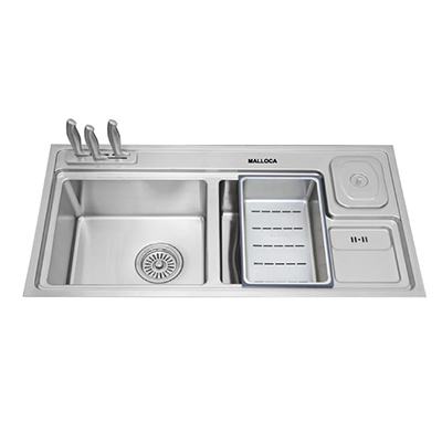 Chậu rửa bát 2 hố MALLOCA MS-8804