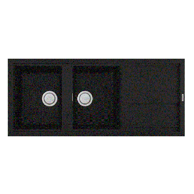 Chậu rửa bát 2 hố MALLOCA NERO-K-50040