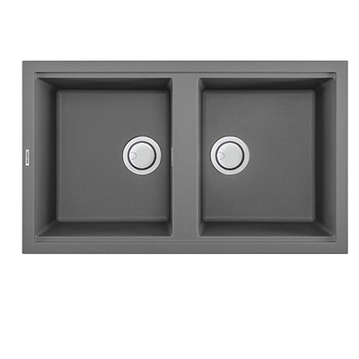 Chậu rửa bát 2 hố MALLOCA TITANIUM-G-45073