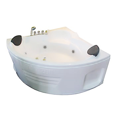 Bồn tắm góc massage AMAZON TP-8063 hai gối