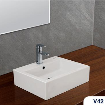 Chậu rửa lavabo dương bàn Vigalacera V42
