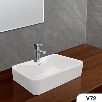 Chậu rửa lavabo dương bàn Viglacera V72