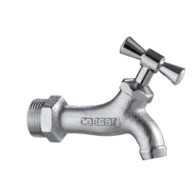 Vòi xả lạnh gắn tường Caesar W035-1 (Ø27) -