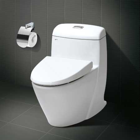 Bồn cầu một khối Inax C-909VN (Nắp êm)