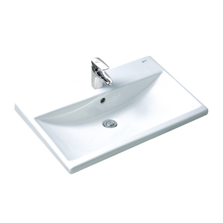 Chậu lavabo bán âm bàn đá inax L-2397V