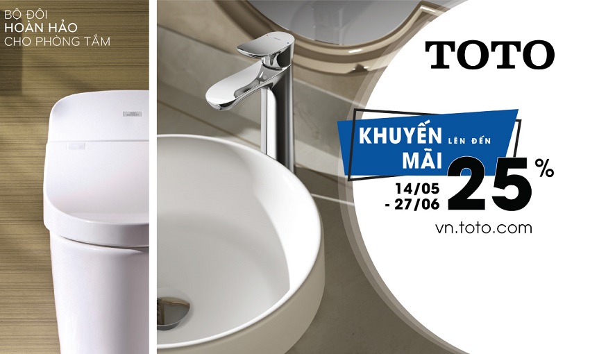 Khuyến mãi Thiết bị vệ sinh TOTO