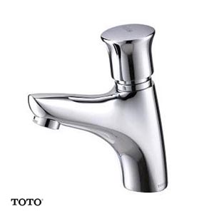 Vòi chậu nước lạnh TOTO TS100N (bán tự động)