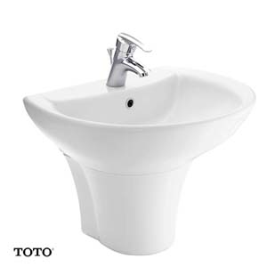 Chậu rửa lavabo TOTO LT942CK/PT942HFK