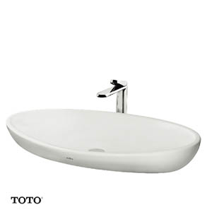 Chậu rửa mặt TOTO LW819JW/F
