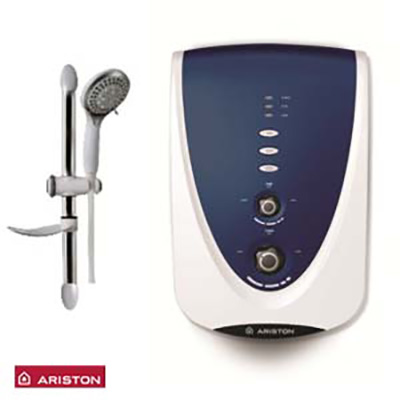 Bình nóng lạnh nóng trực tiếp Ariston VERO Màu xanh